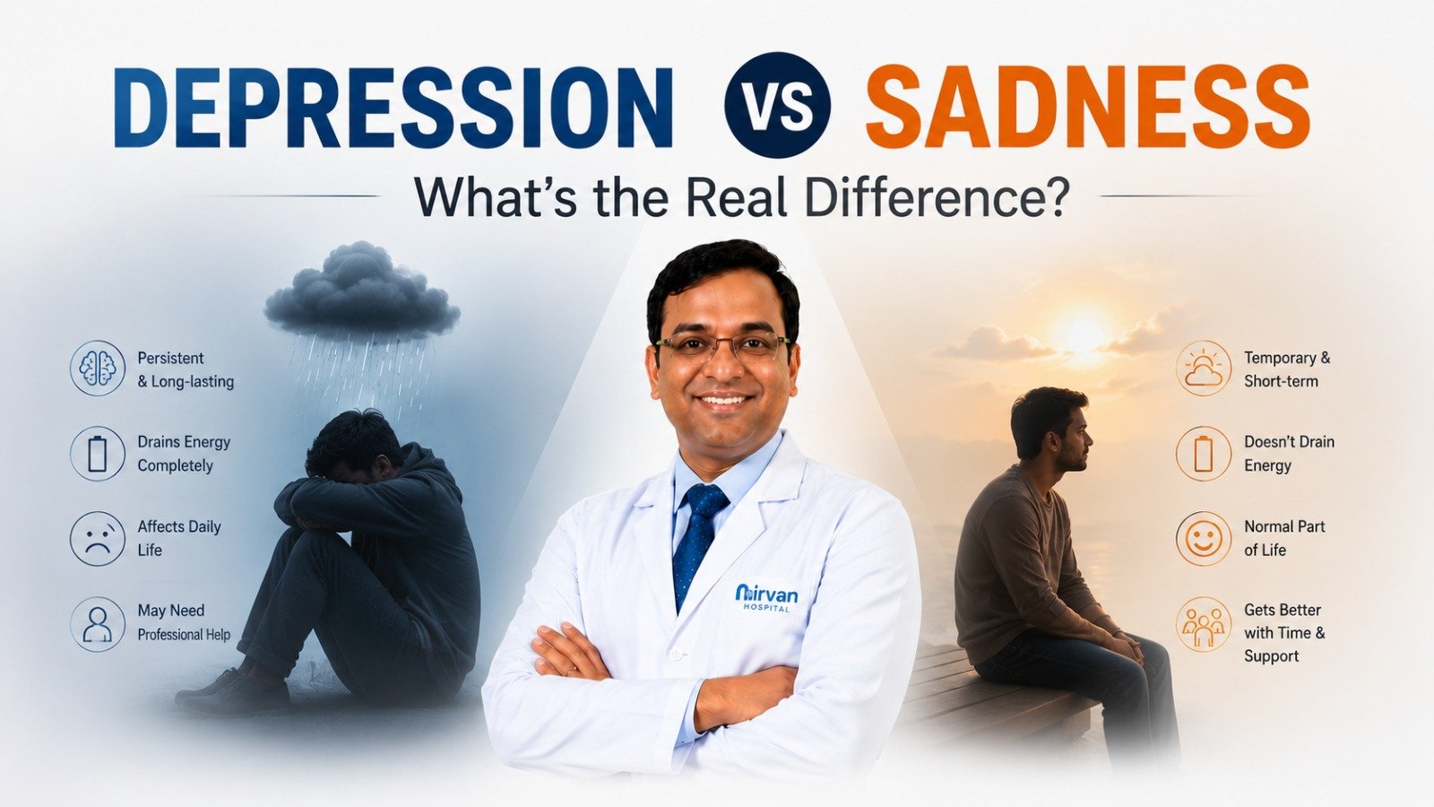 Depression vs Sadness – What’s the Real Difference?