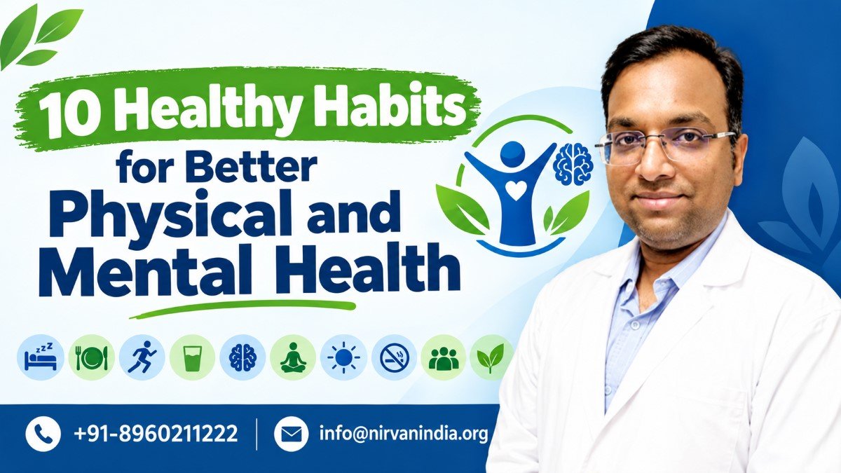 10 healthy habits for better physical and mental health